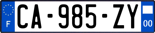 CA-985-ZY