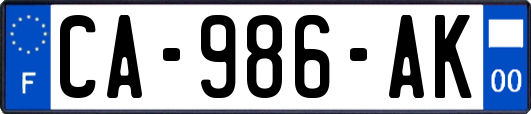 CA-986-AK