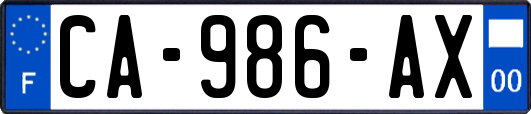 CA-986-AX