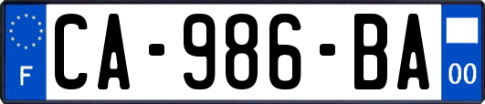 CA-986-BA
