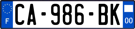 CA-986-BK