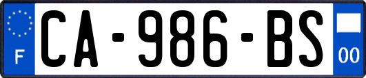 CA-986-BS