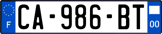 CA-986-BT