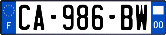 CA-986-BW