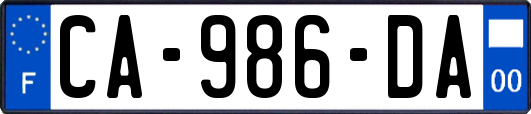 CA-986-DA