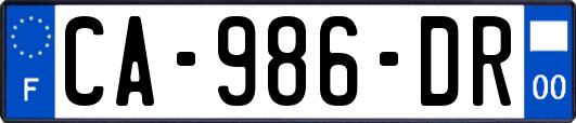 CA-986-DR