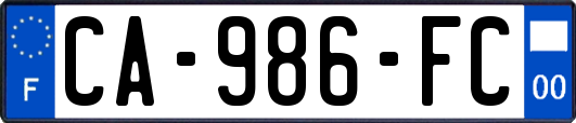 CA-986-FC