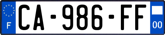 CA-986-FF