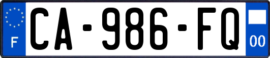 CA-986-FQ