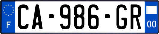 CA-986-GR