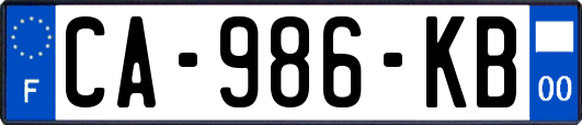 CA-986-KB