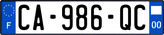 CA-986-QC