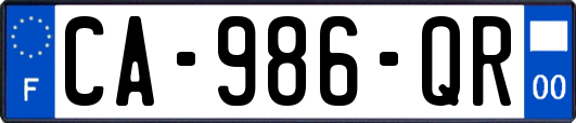 CA-986-QR