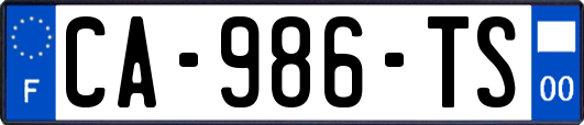 CA-986-TS