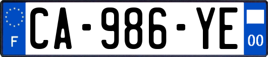 CA-986-YE