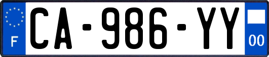 CA-986-YY