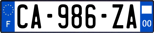 CA-986-ZA