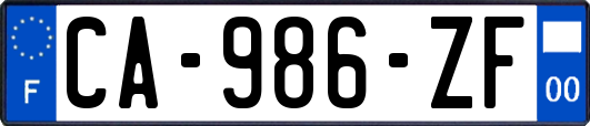 CA-986-ZF