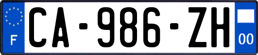 CA-986-ZH