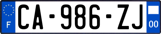 CA-986-ZJ