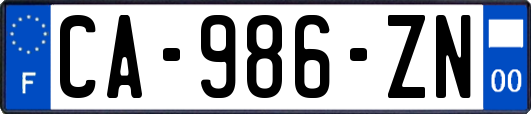 CA-986-ZN