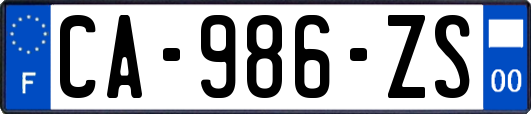 CA-986-ZS