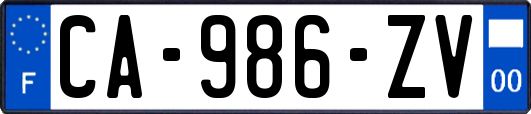 CA-986-ZV