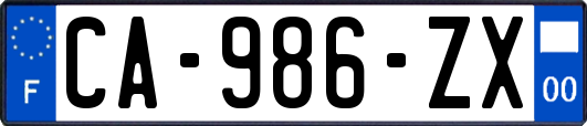 CA-986-ZX