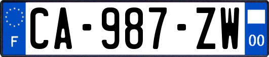 CA-987-ZW