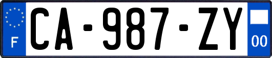 CA-987-ZY