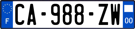 CA-988-ZW