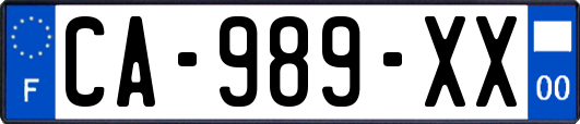 CA-989-XX