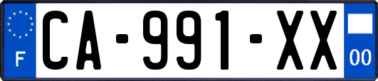 CA-991-XX