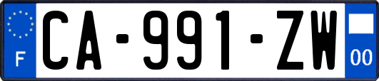 CA-991-ZW