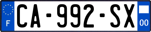 CA-992-SX