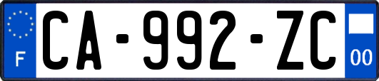 CA-992-ZC