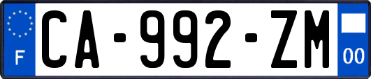 CA-992-ZM