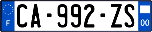 CA-992-ZS