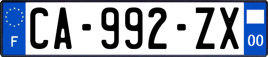 CA-992-ZX