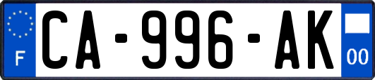 CA-996-AK