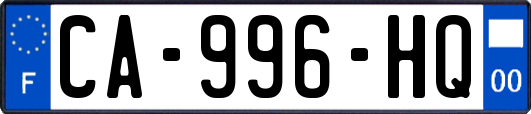 CA-996-HQ