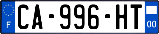 CA-996-HT