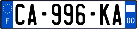 CA-996-KA