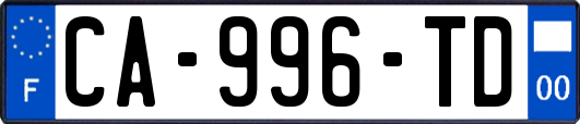 CA-996-TD