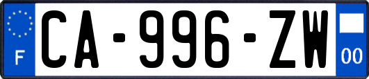 CA-996-ZW