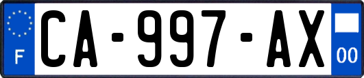 CA-997-AX