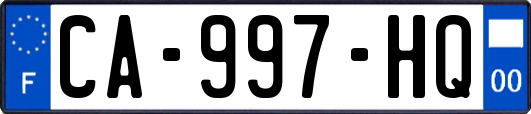 CA-997-HQ