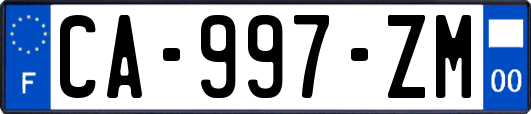 CA-997-ZM