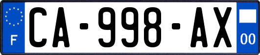 CA-998-AX