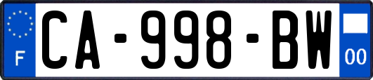 CA-998-BW